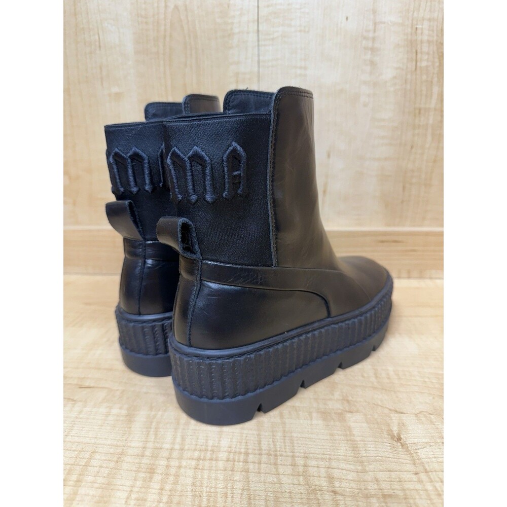 FENTY x PUMA Rihanna Chelsea Sneaker Boot (Women’s, Size 5.5, Black) - Picture 8 of 16